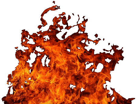 flame with transparent background